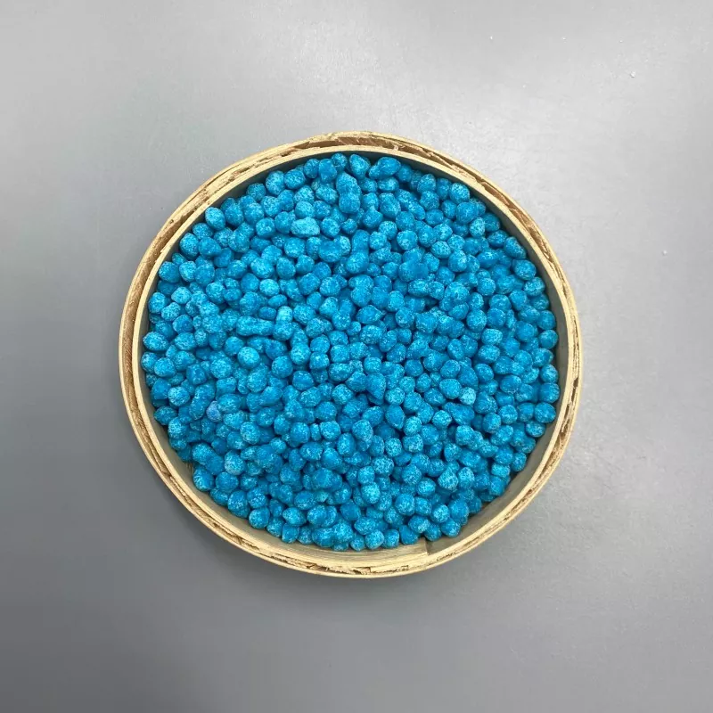 Fertilizante misturado com sulfato de amônio